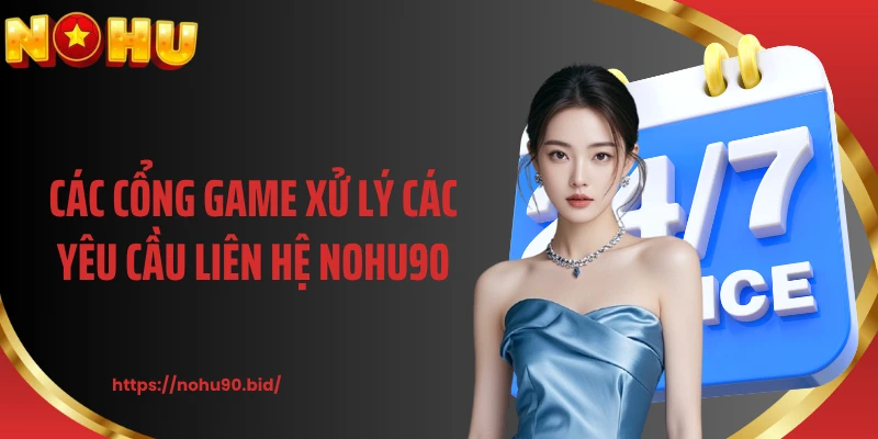 Các cổng game xử lý các yêu cầu liên hệ NOHU90