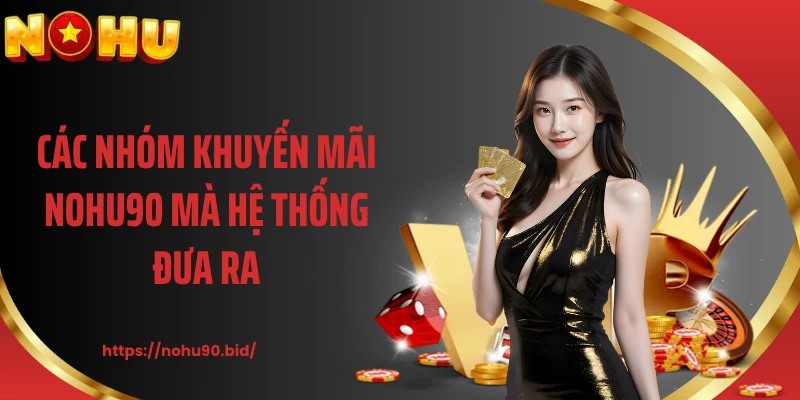 Các nhóm khuyến mãi NOHU90 mà hệ thống đưa ra